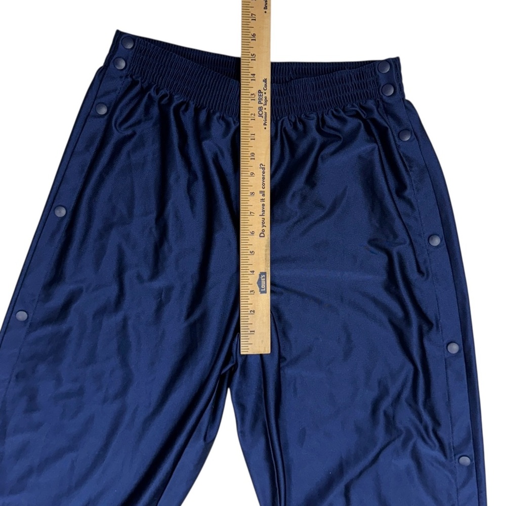 Vintage Nike Pants Mens XL Blue Snap Button Tear Break Away Dazzle Basketball - Picture 10 of 13